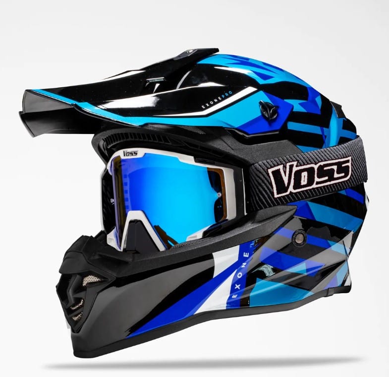 W-shaped visor - not compatible
